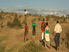 Safari pešo Keňa