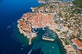 Letecký pohľad na Dubrovnik