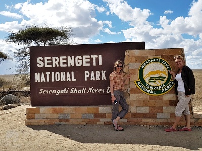Hranica medzi  národnými parkami Ngorongoro a Serengeti, Tanzánia