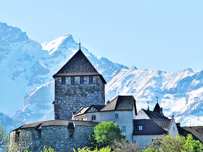 hrad Vaduz