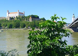 Dunaj Bratislavský hrad