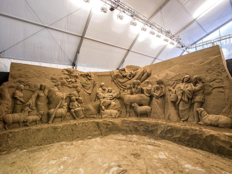sculture di sabbia Lido di Jesolo