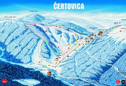 ski mapa ertovica