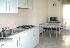 rezidencia Mediterraneo kuchynka
