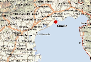 map Caorle