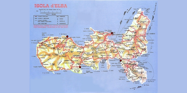 automapa - ostrov ELBA