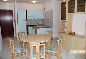apartmny BIANCO NERO obvacia miestnos s kuchyou