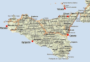 map sicilia
