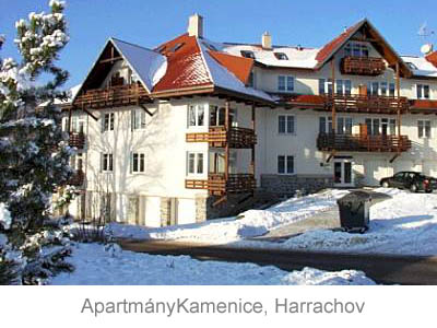 ubytovanie Apartmány Kamenice, Harrachov