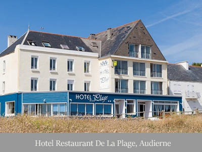 ubytovanie Hotel Restaurant De La Plage, Audierne