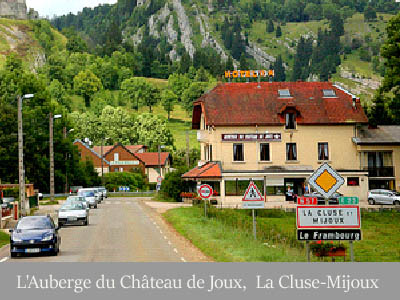 ubytovanie L'Auberge du Chteau de Joux, La Cluse-Mijoux