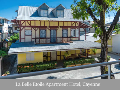 ubytovanie La Belle Etoile Apartment Hotel, Cayenne