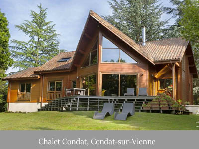 ubytovanie Chalet Condat, Condat-sur-Vienne