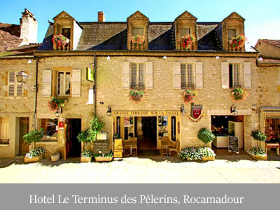 ubytovanie Hotel Le Terminus des Plerins, Rocamadour