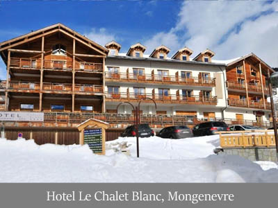 Hotel Le Chalet Blanc, Montgenevre, Vialattea