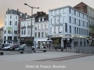 ubytovanie Hotel de France, Roubaix