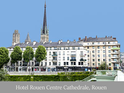 ubytovanie Hotel Rouen Centre Cathedrale, Rouen