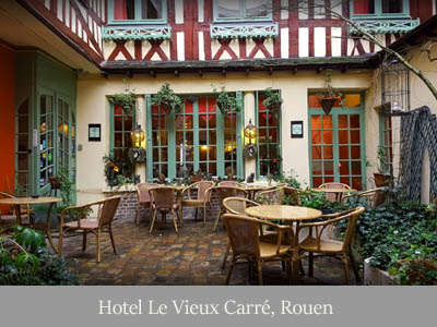 ubytovanie Hotel Le Vieux Carr, Rouen