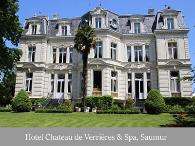 ubytovanie Hotel Chateau de Verrieres & Spa, Saumur