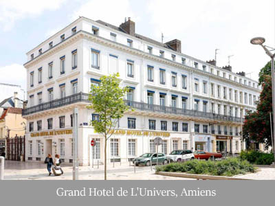 ubytovanie Grand Hotel de L'Univers, Amiens