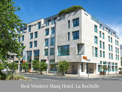 ubytovanie Best Western Masq Hotel, La Rochelle