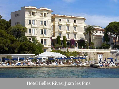 ubytovanie Hotel Belles Rives, Juan les Pins