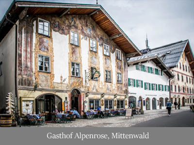 ubytovanie Gasthof Alpenrose, Mittenwald