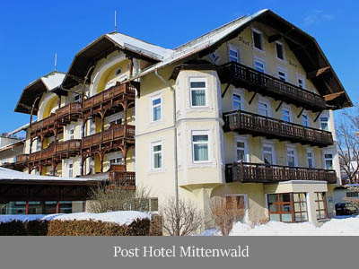 ubytovanie Hotel Post, Mittenwald