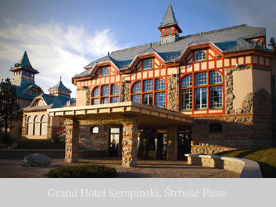 ubytovanie Grand Hotel Kempinski Štrbské Pleso, Tatry
