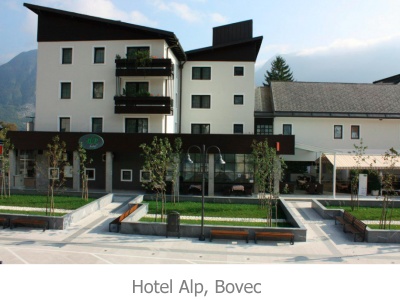 ubytovanie Hotel Alp, Bovec, Slovinsko