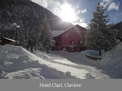 ubytovanie Hotel Clari, Claviere