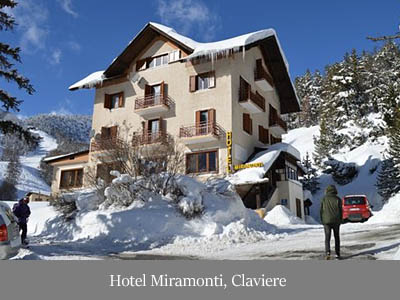 ubytovanie Hotel Miramonti, Claviere