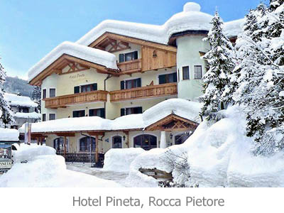 ubytovanie Hotel Pineta, Rocca Pietore