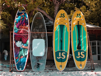 paddle boardy, Coral Island