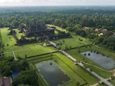 Leteck� poh�ad Angkor Wat