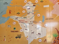 Mapa vekej migrcie, Tanznia