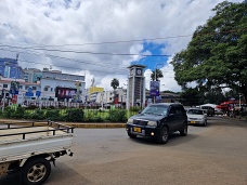 Centrum mesta Arusha, Tanznia