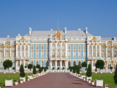 Petrodvorec, Katarínin Palác, Petrohrad