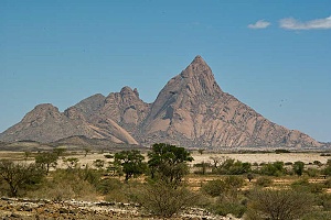 Spitzkoppe - ulov hora v pti Namib