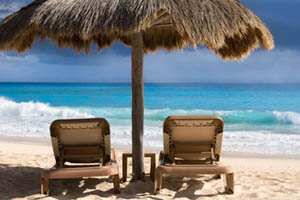 pláž Cancún