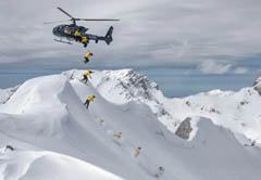 Heliskiing