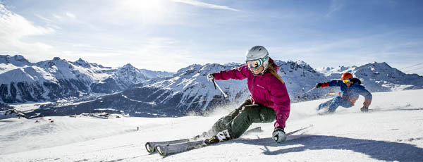 lyžovanie St Moritz