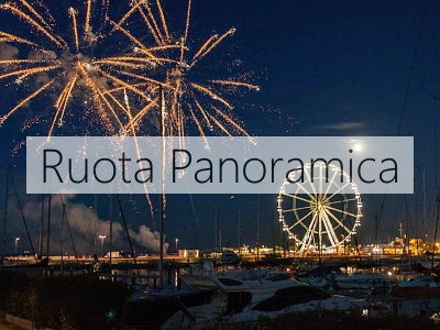 ruské koleso Ruota Panoramica Rimini
