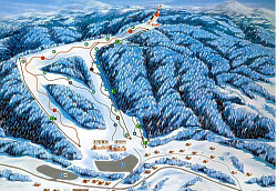 ski mapa Levoa