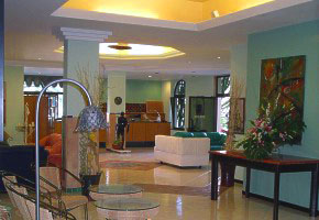 hotel Delfa foyer, recepcia