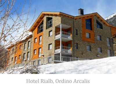 ubytovanie Aparthotel Rialb, Ordino