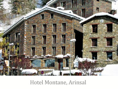 ubytovanie Hotel Montane, Arinsal
