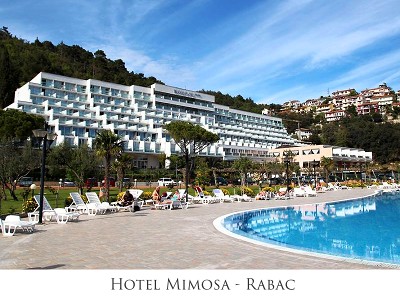 ubytovanie Hotel Mimosa Rabac, Istria