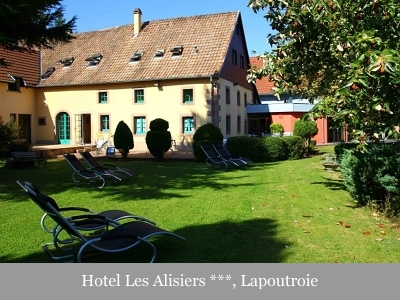 ubytovanie Hotel Les Alisiers, Lapoutroie, Alsasko