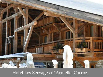 ubytovanie Hotel Les Servages d´Armelle, Carroz